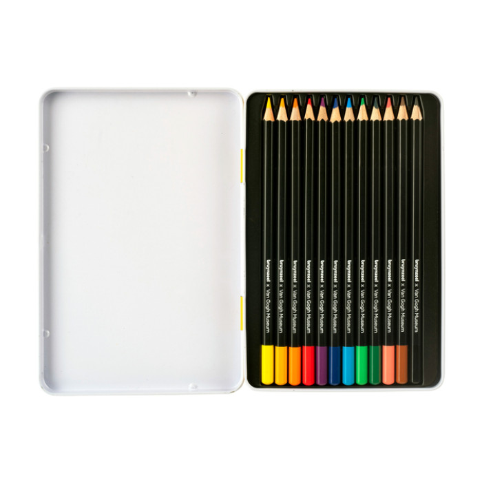 Kleurpotlood Bruynzeel x Van Gogh Museum set à 12 kleuren assorti