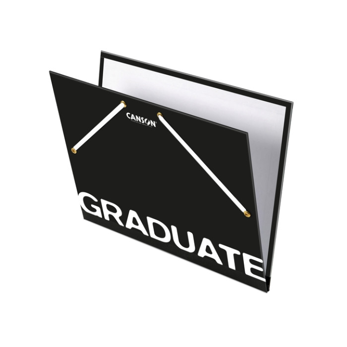 Tekenmap Canson Graduate elastieksluiting 260x330mm zwart