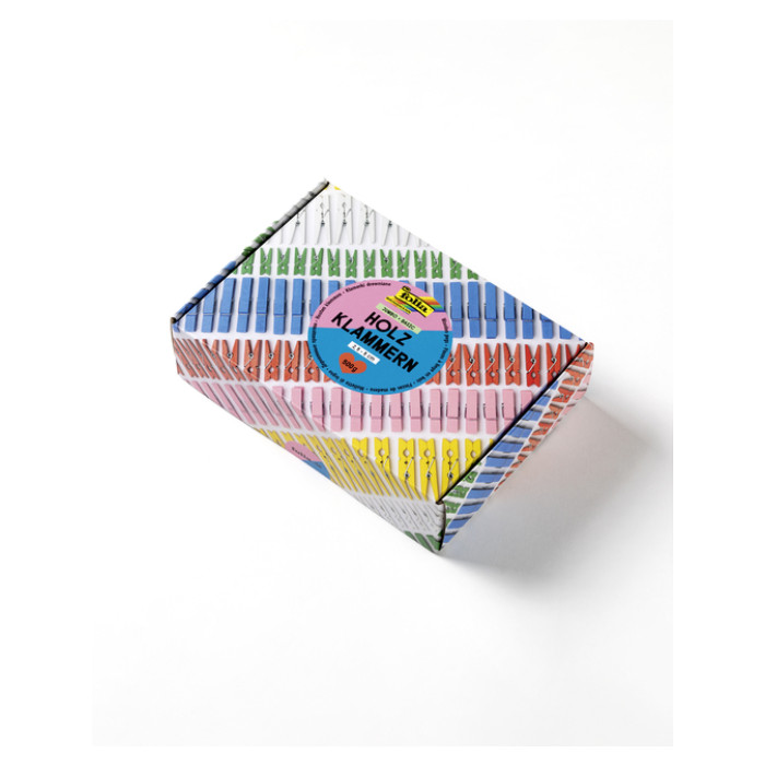 Wasknijpers Folia jumbo 500gram assorti