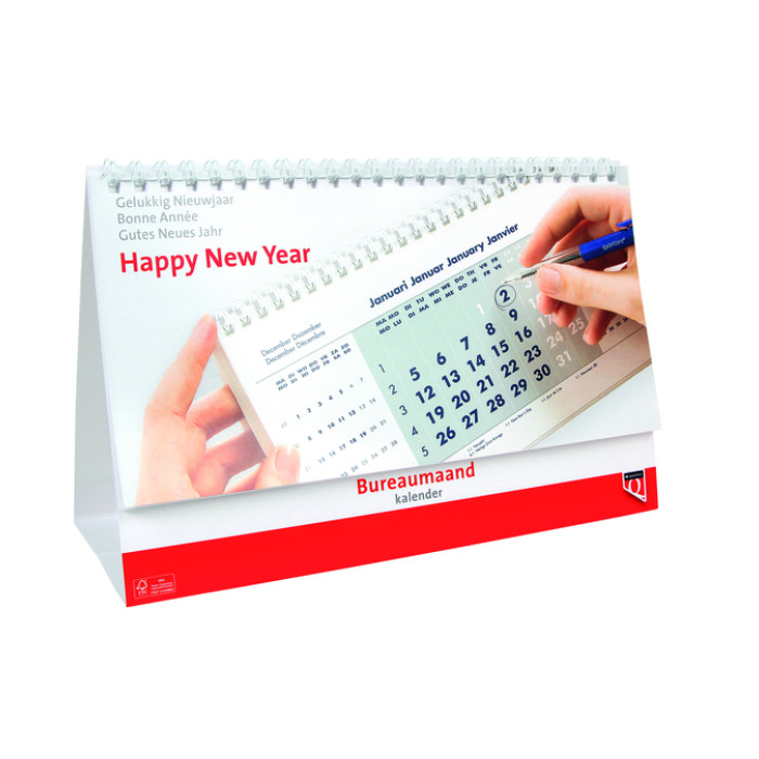 Bureaumaandkalender 2026 Quantore