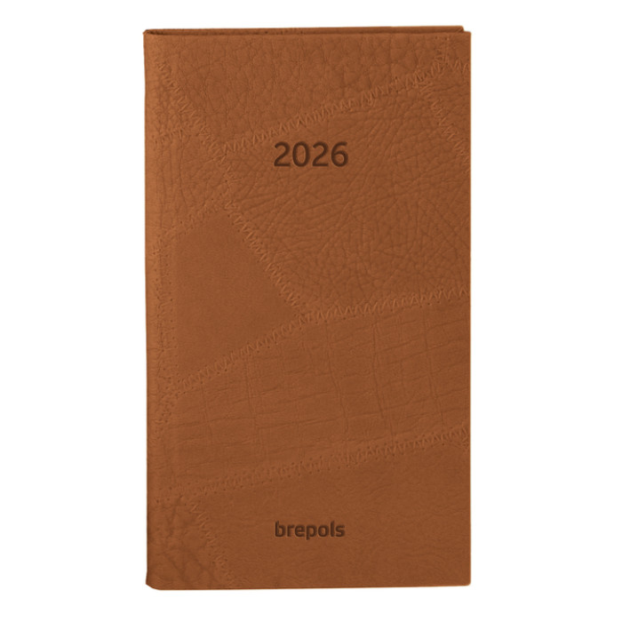 Agenda 2026 Brepols Optivision Pocket Lucca 7dagen/2pagina's assorti