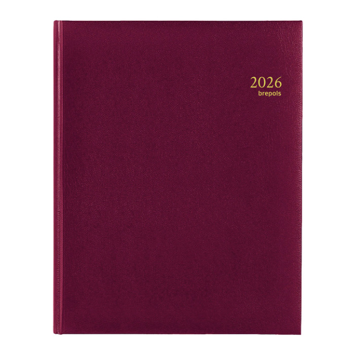 Agenda 2026 Brepols Concorde Lima 7dagen/2pagina's bordeaux
