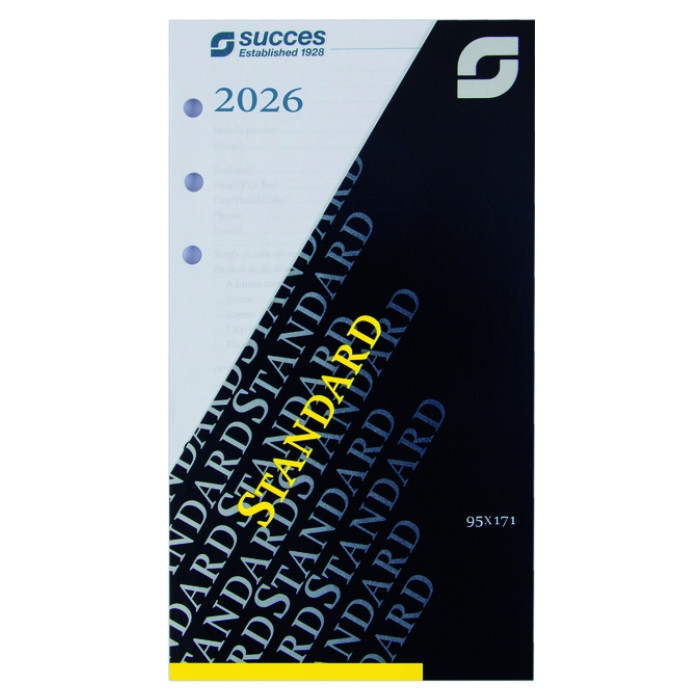 Calendarium 2026 Succes Standard 7dagen/2pagina's