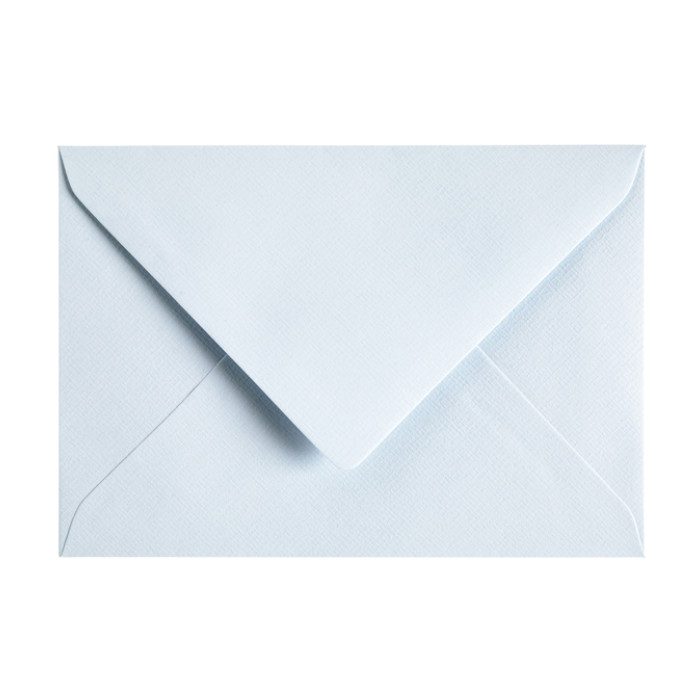 Envelop Papicolor C6 114x162mm babyblauw pak à 6 stuks