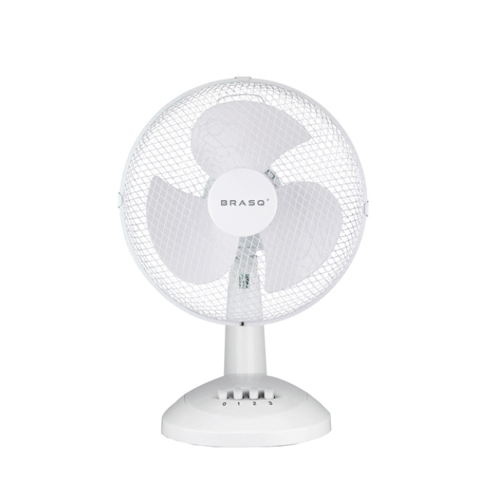 Tafelventilator BRASQ F400 Ø 30cm wit