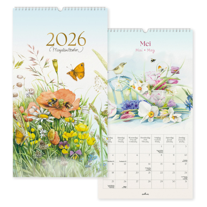 Maandkalender 2026 Marjolein Bastin L 1maand/1pagina