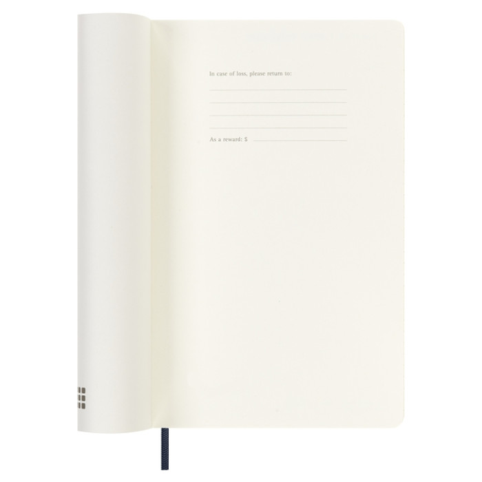 Agenda 2025/2026 Moleskine 18M Planner Weekly 7dagen/1pagina large sc sapphire blue
