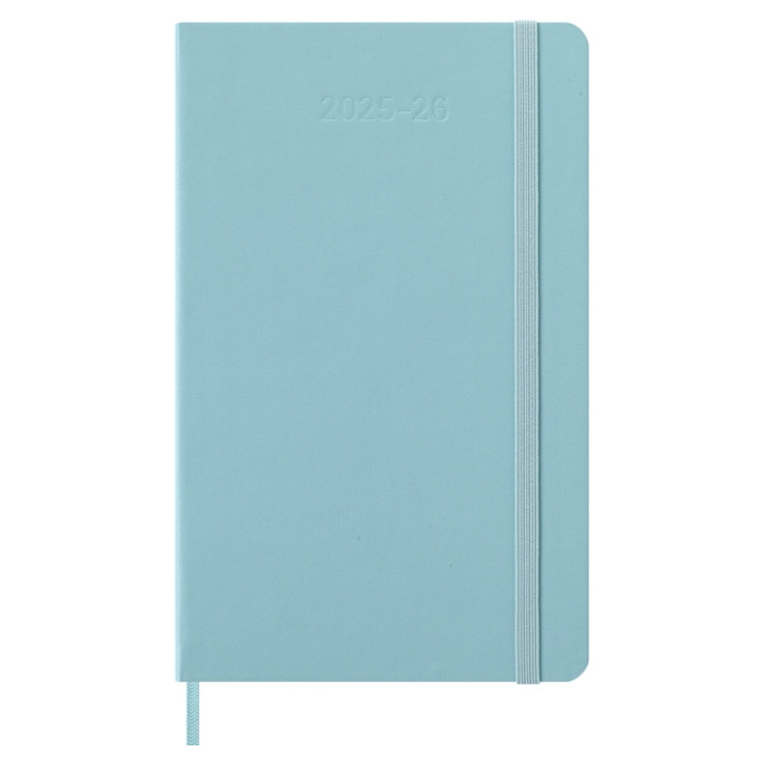 Agenda 2025/2026 Moleskine 18M Planner Weekly 7dagen/1pagina large hc aquamarine