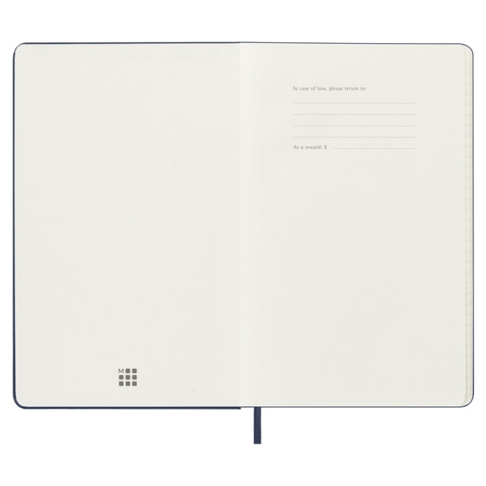 Agenda 2025/2026 Moleskine 18M Planner Weekly 7dagen/1pagina large hc sapphire blue