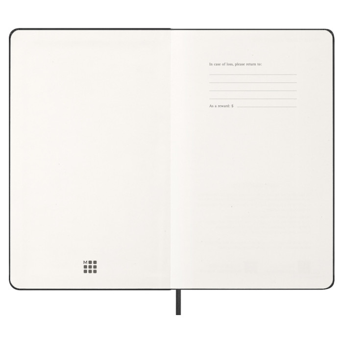 Agenda 2026 Moleskine 12M Planner Weekly 7dagen/2pagina's large hc black