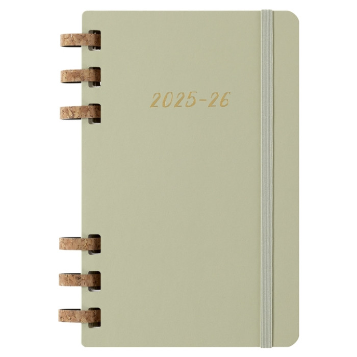 Agenda 2025/2026 Moleskine 12M Academic Weekly 7d/1p Myrtle large kiwi