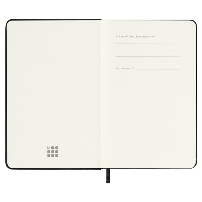 Agenda 2025/2026 Moleskine 18M Planner Weekly 7dagen/1pagina pocket hc black