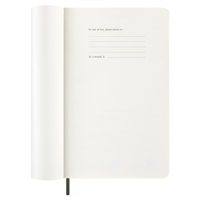 Agenda 2026 Moleskine 12M Planner Weekly 7dagen/1pagina large sc myrtle green