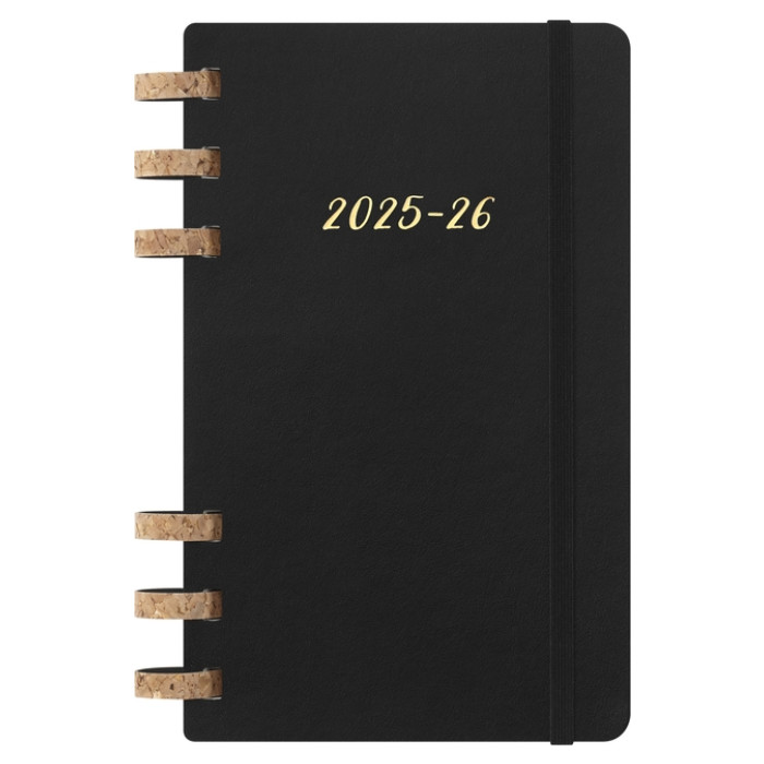 Agenda 2025/2026 Moleskine 12M Academic Weekly 7dagen/1pagina Myrtle large sc black
