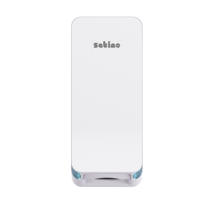Toiletpapierdispenser Satino BT1 Hyginity gevouwen wit 333424