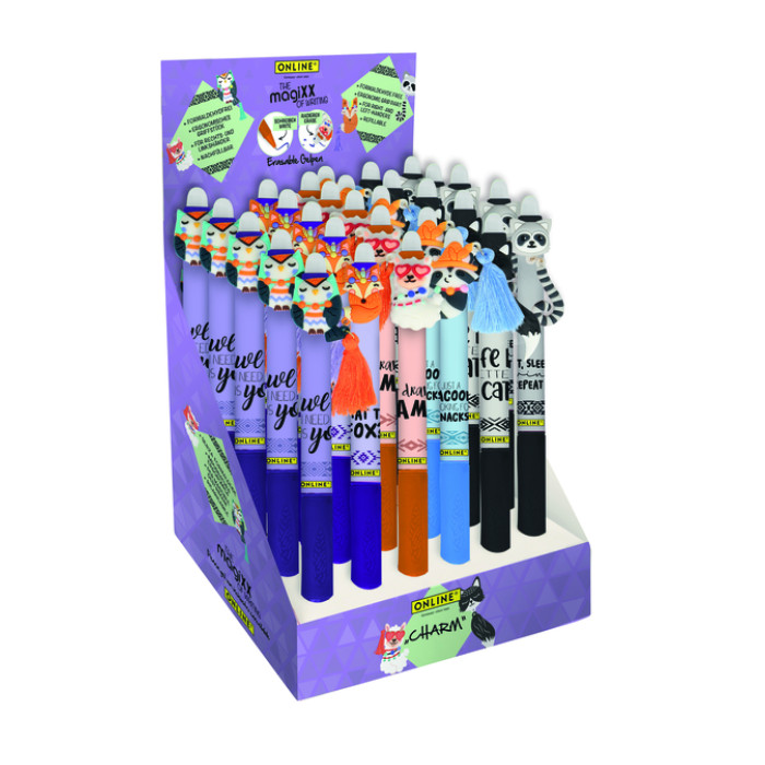 Gelschrijver Online Magixx Fun Charm 0.7mm assorti