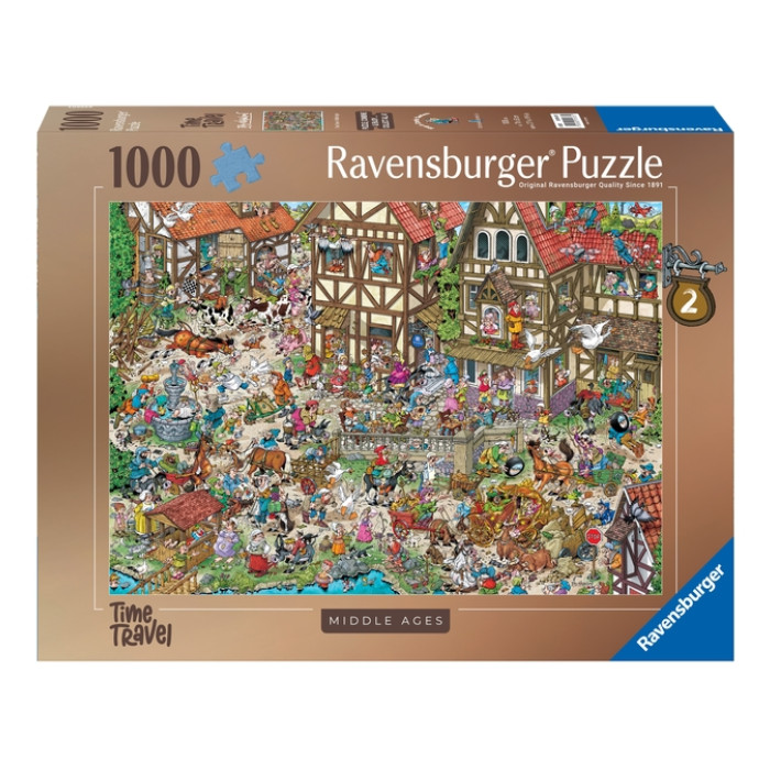 Puzzel Ravensburger Ray's comic Middle Ages 1000 stukjes