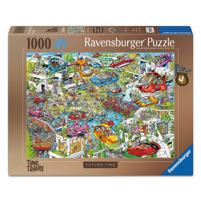 Puzzel Ravensburger Ray's comic Future Time 1000 stukjes