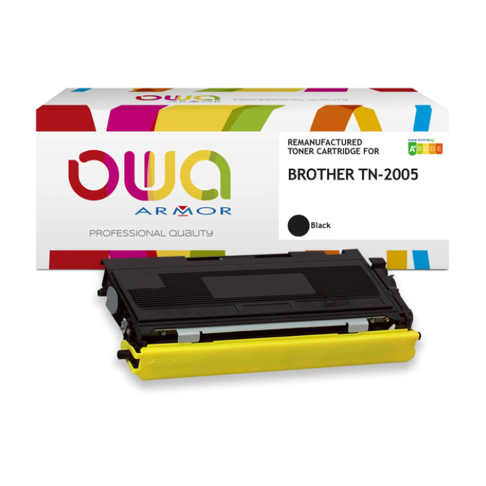 Toner OWA  alternatief tbv Brother TN-2005 zwart jumbo