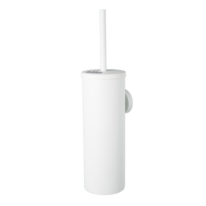 Toiletborstelset Satino metaal wit 332140