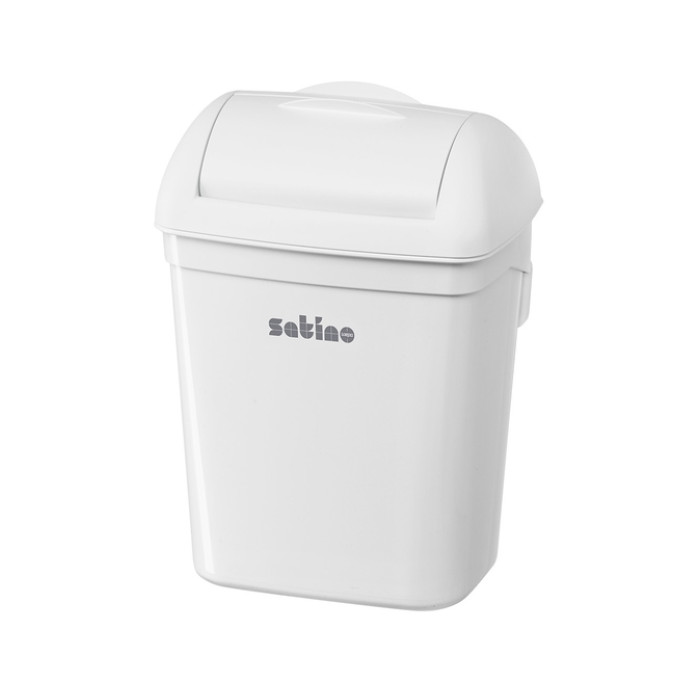 Dameshygiënebak Satino 8 liter wit 332560