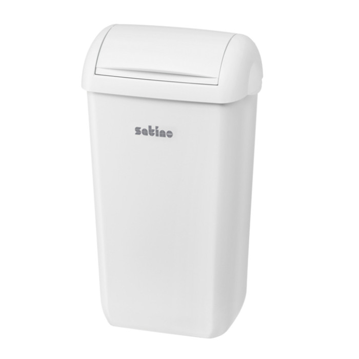 Dameshygiënebak Satino 23 liter wit 332590