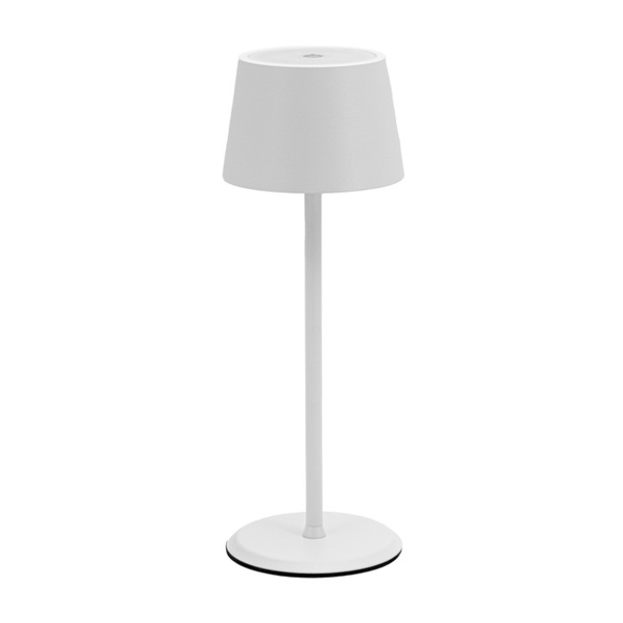 Tafellamp Securit MonteCarlo LED oplaadbaar dimbaar wit