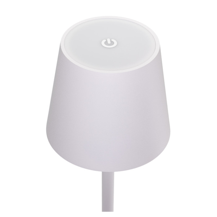 Tafellamp Securit Feline LED oplaadbaar dimbaar wit