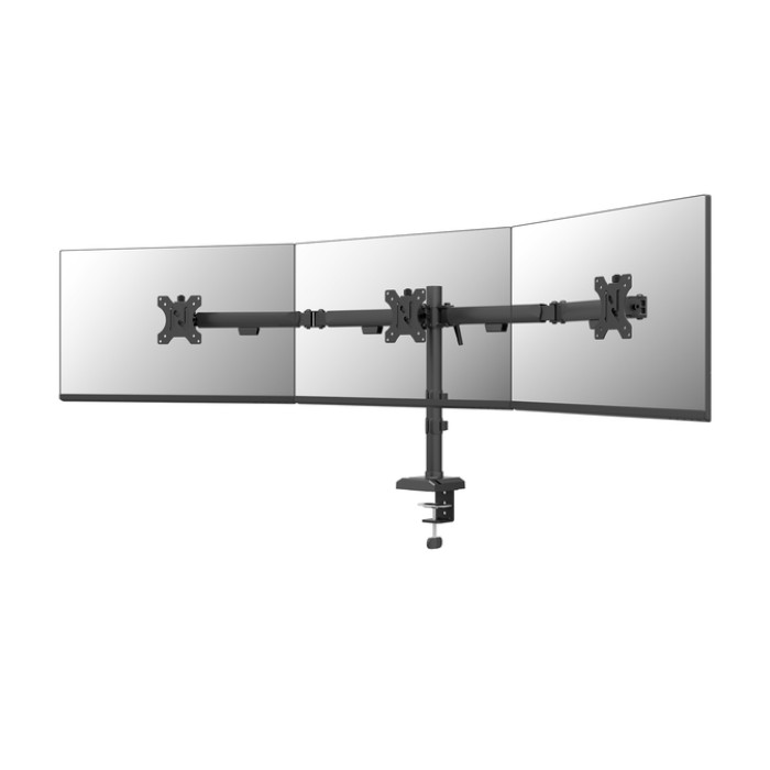 Monitorarm Neomounts NERO 3 schermen DS60 27 inch zwart