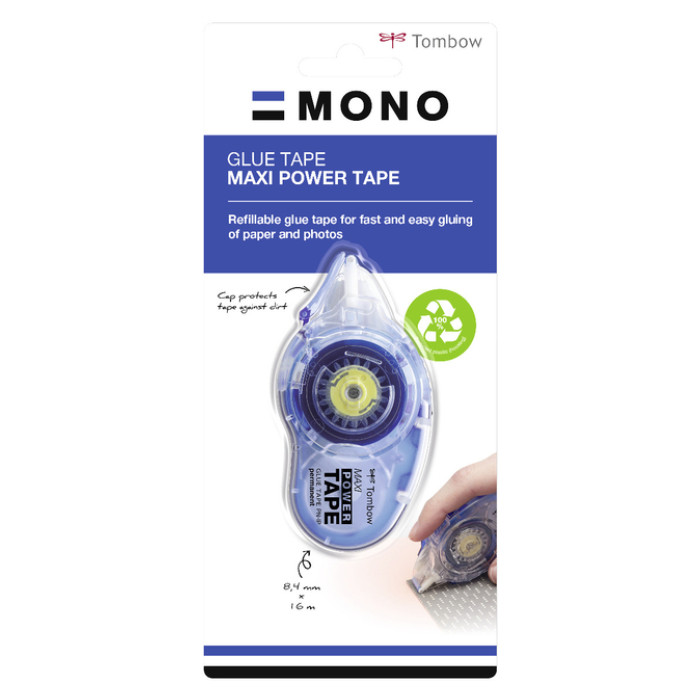 Lijmroller Tombow MONO navulbaar 8.4mmx16m