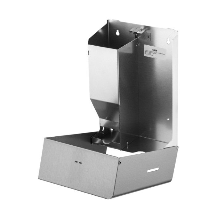 Dameshygiënedispenser MediQo-line klein RVS fingerprint coating