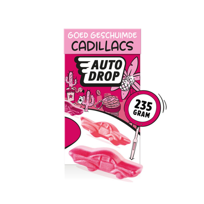 Autodrop geschuimde Cadillacs pak 235gr