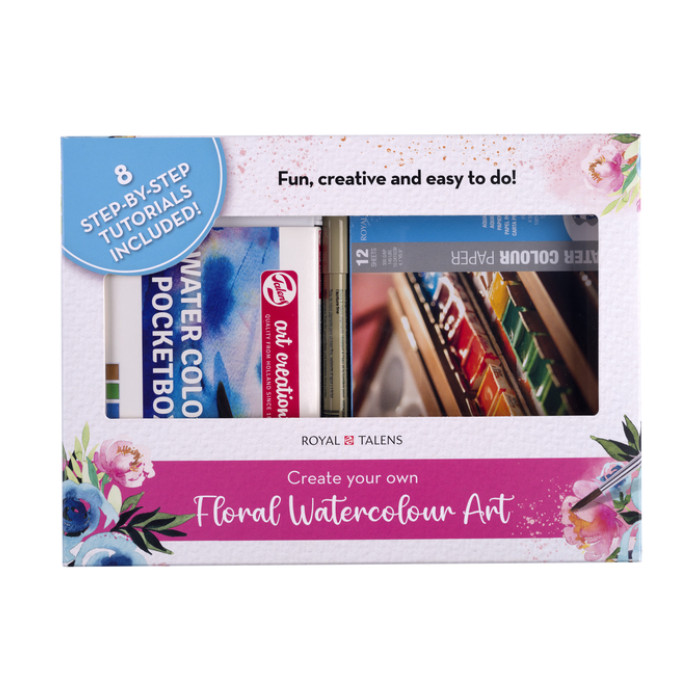 Aquarelverfset Talens Art Creation Floral Watercolour Art assorti