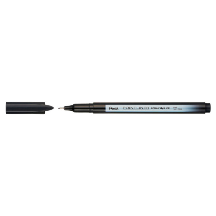 Fineliner Pentel Pointliner S40-A fijn zwart