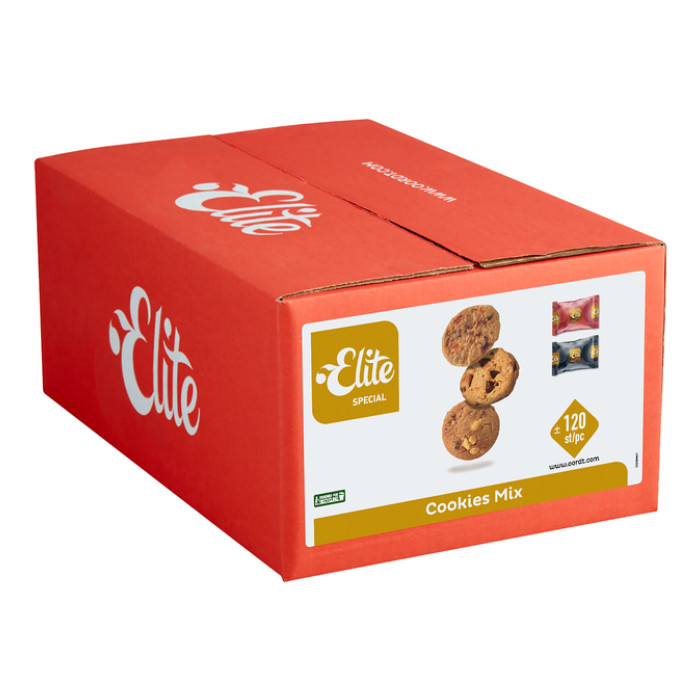 Koekjes Elite cookies mix 120 stuks