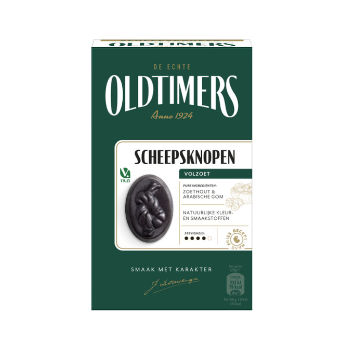 Drop Oldtimers scheepsknopen doos 235gr