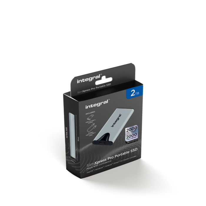 SSD Integral SlimXpress Portable USB-C 2TB