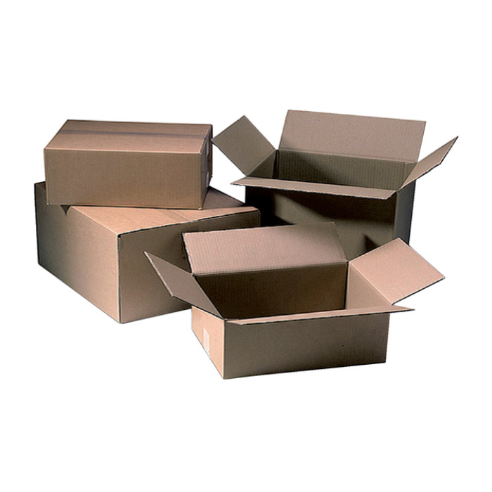 Verzenddoos CleverPack enkelgolf 500x400x300mm bruin pak à 25 stuks