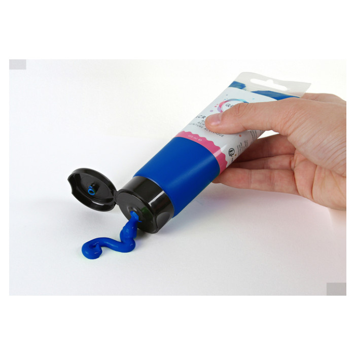 Acrylverf Qrea 120 ml phtalo blauw
