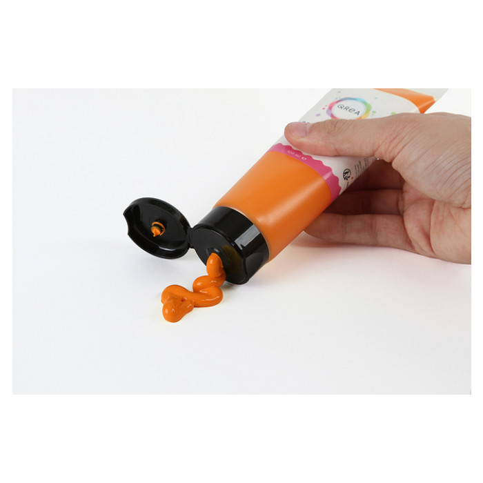 Acrylverf Qrea 120 ml oranje