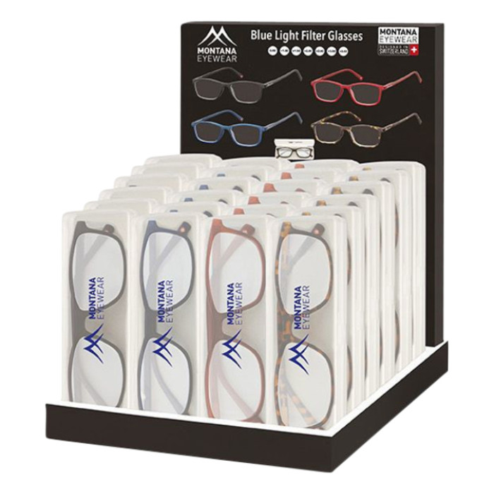 Leesbril Montana blue light filter assorti