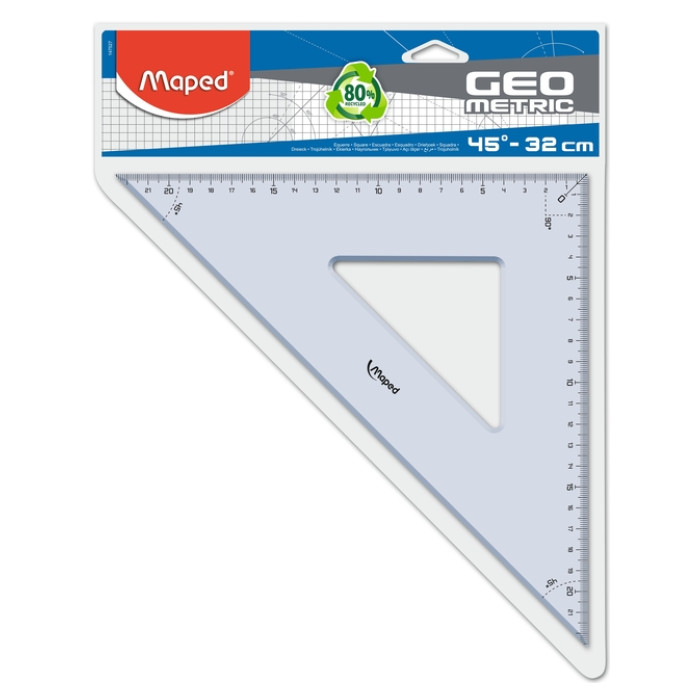 Geodriehoek Maped Geometric 32cm