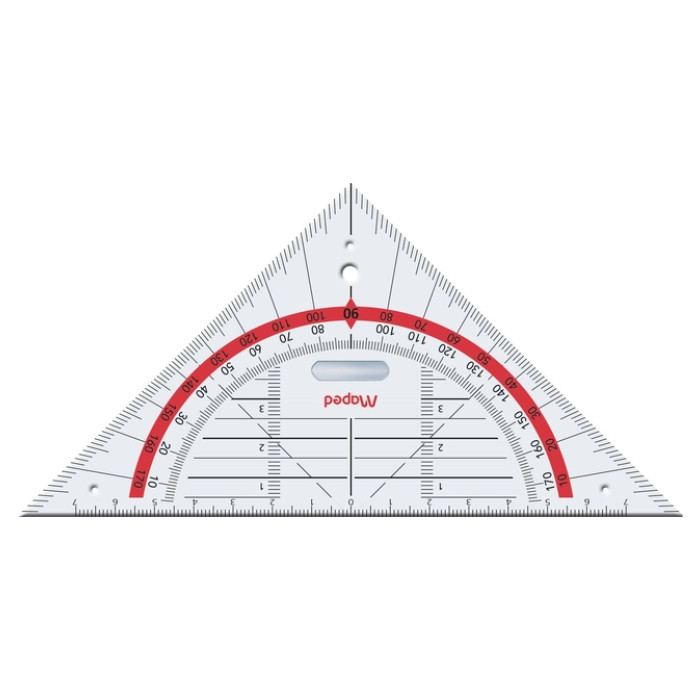 Geodriehoek Maped Geometric 16cm