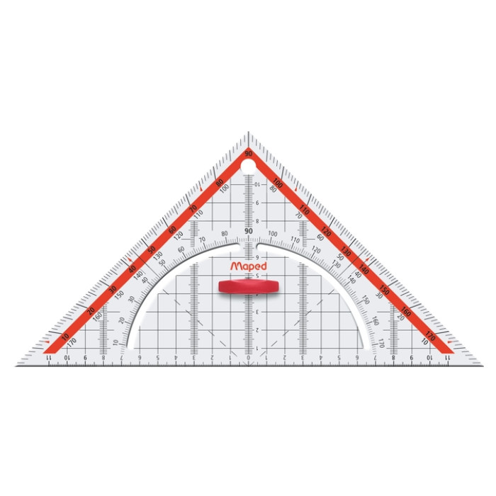 Geodriehoek Maped Geometric 26cm