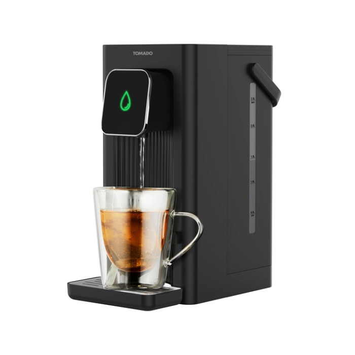 Heetwaterdispenser Tomado 2,5 liter 2200watt zwart