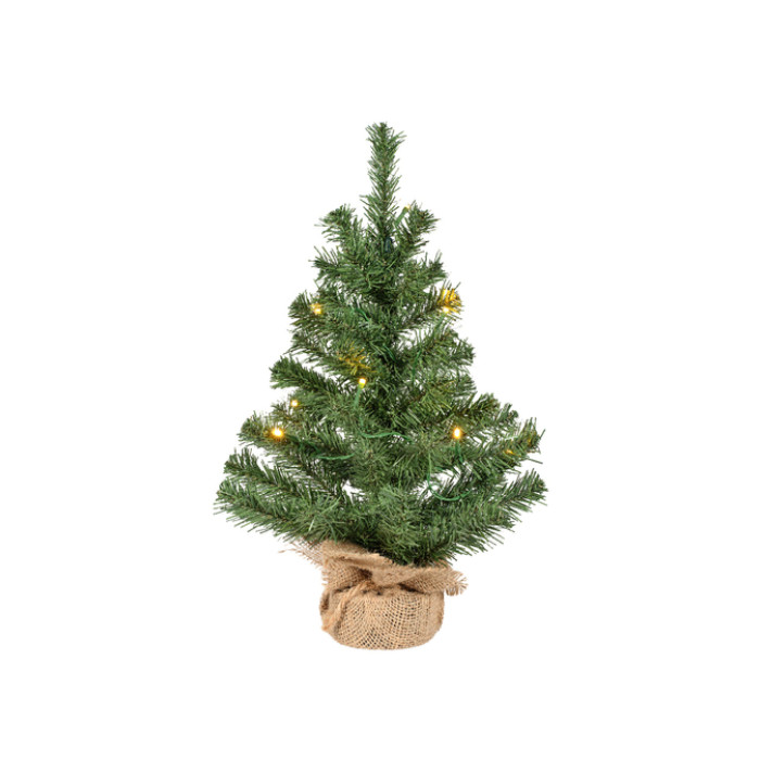 Kerstboom Everlands met LED verlichting 45cm
