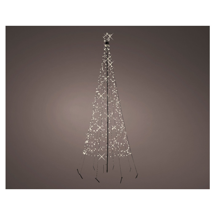 Kerstboom LED Lumineo ijzer 200cm