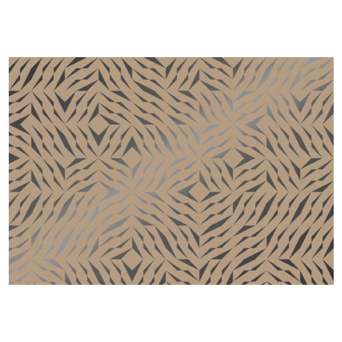 Apparaatrol Ripples metallic 200mx50cm