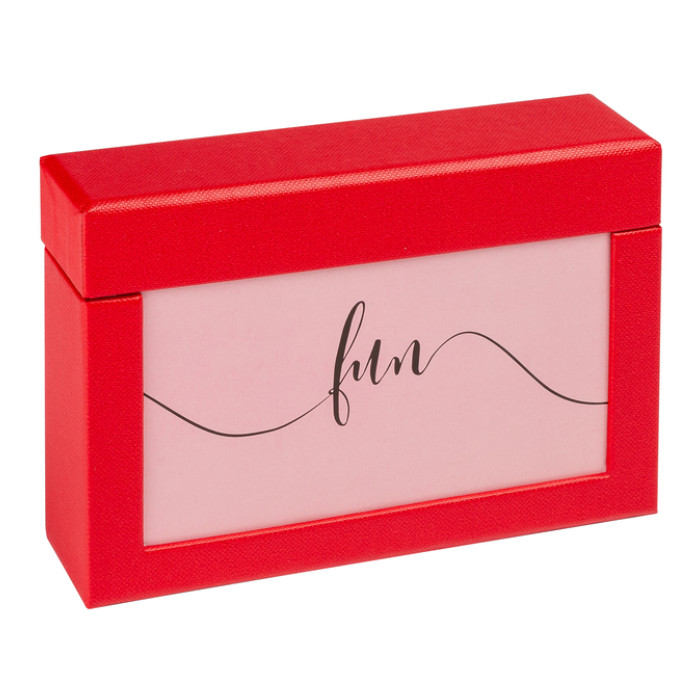 Fotobox walther design Fun 10x15cm 100 foto's rood