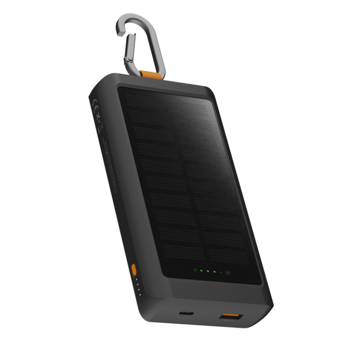 Powerbank Xtorm Solar and Light 10.000 zwart